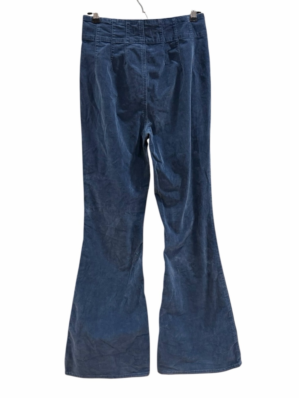 Free People We The Free Jayde Flare Corduroy Pants Slate Blue Size 29 - Picture 6 of 11